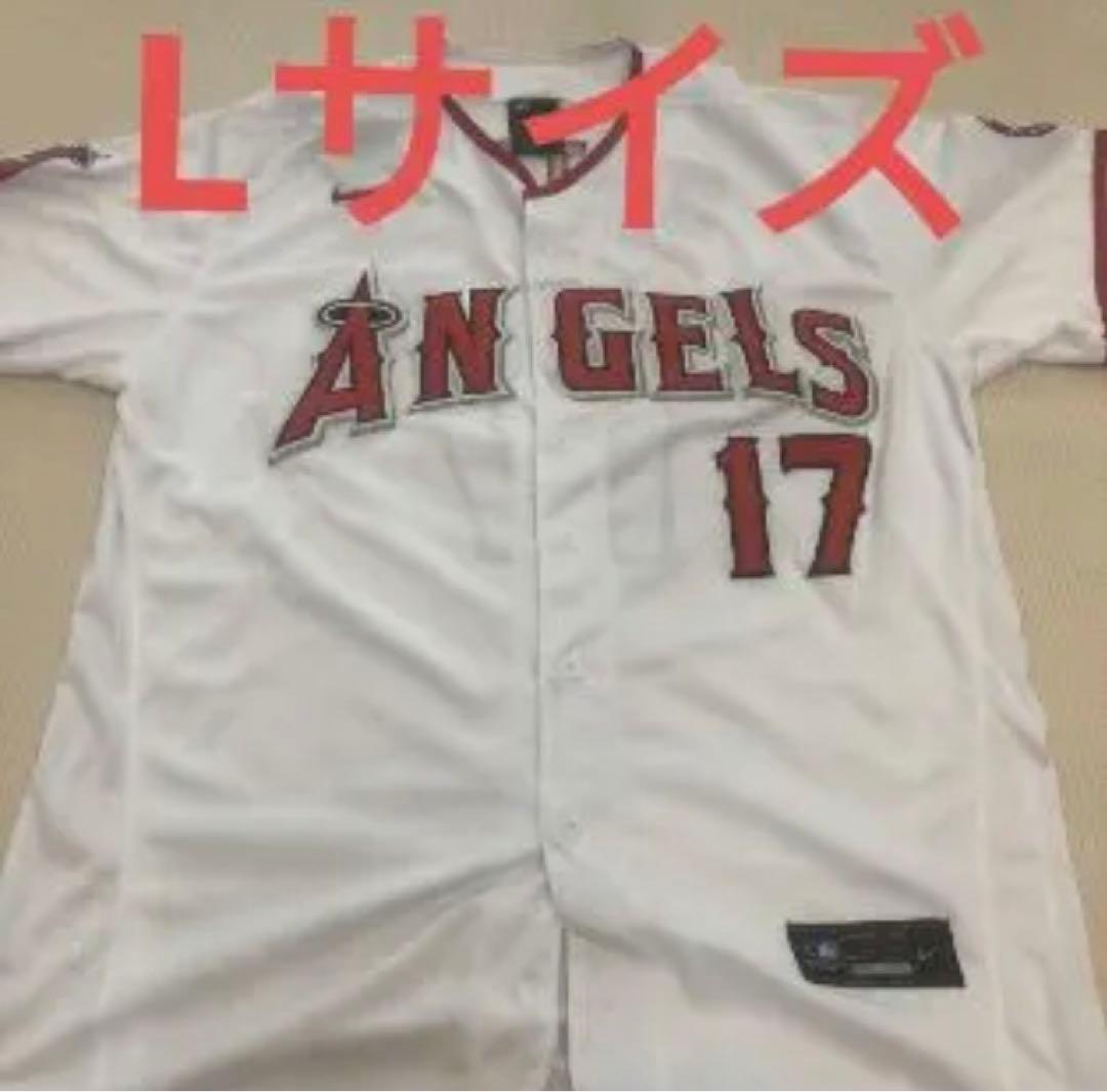 【新品未使用】Lサイズ 大谷翔平　ユニフォーム　ホワイト