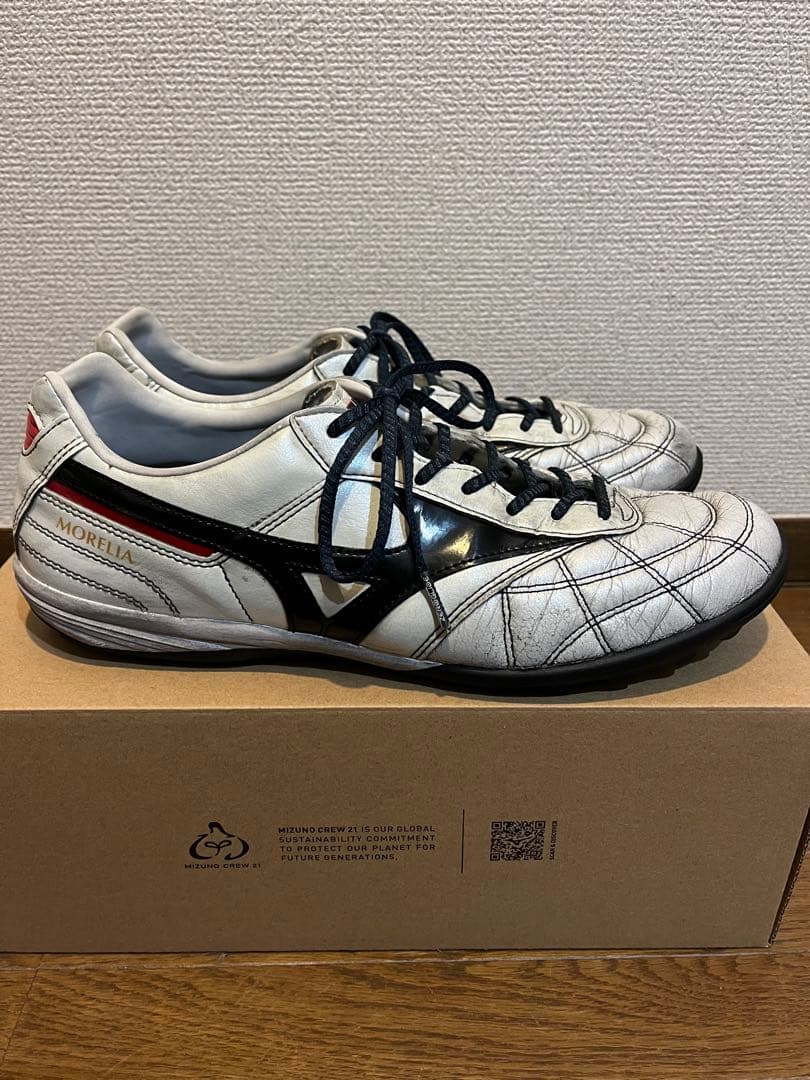 Mizuno Morelia TF 27.5cm ホワイト/ブラック