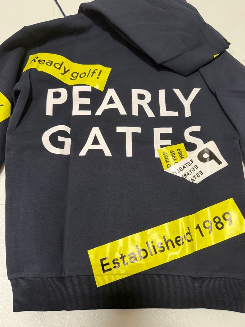 【新品タグ付き】PEARLY GATES ゴルフ用フルジップパーカー