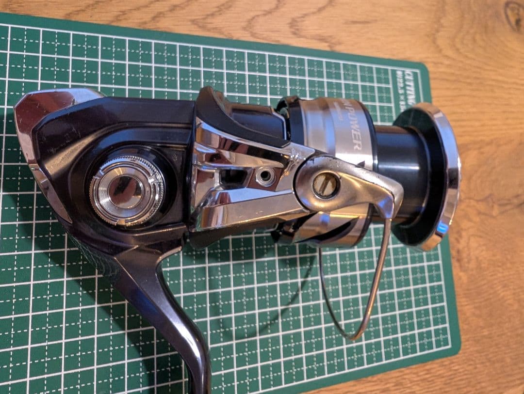 機関良好　21ツインパワーsw4000XG 換えスプール　夢屋ハンドルノブ付