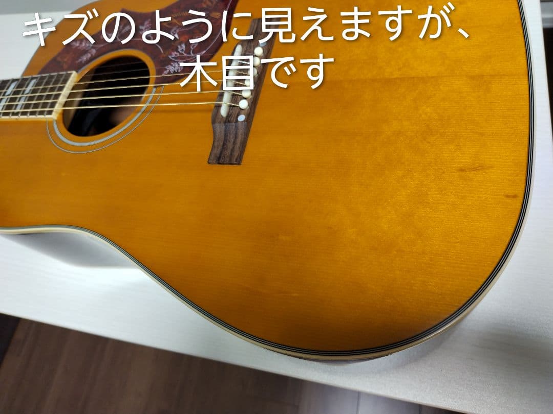 Epiphone ハミングバードマスタービルド　エピフォン　エレアコ