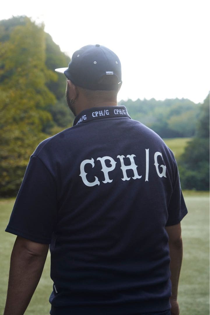 Cph/Golf ネイビー　ポロシャツ L