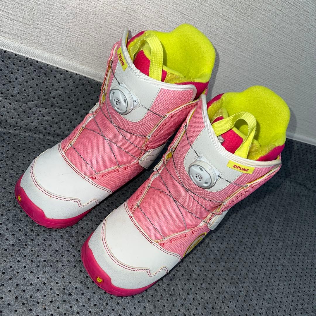 ２回使用 23cm BURTON ZIP LINE BOAブーツ