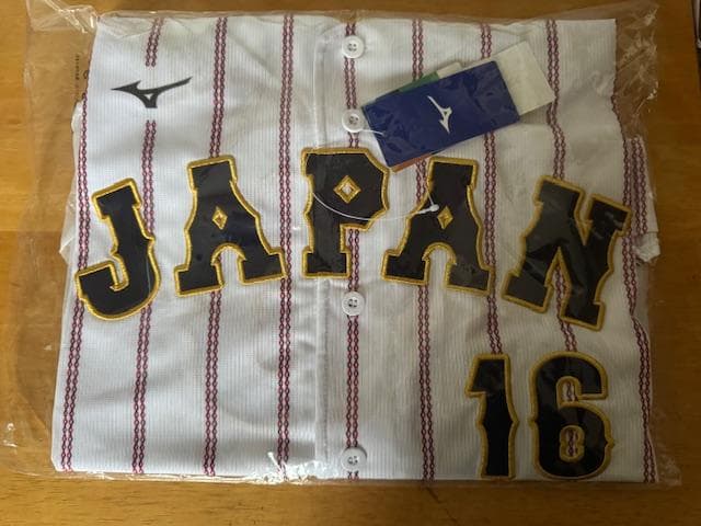 2026 WBC 大谷翔平 ユニフォーム　ホームビジター L　キャップ付き