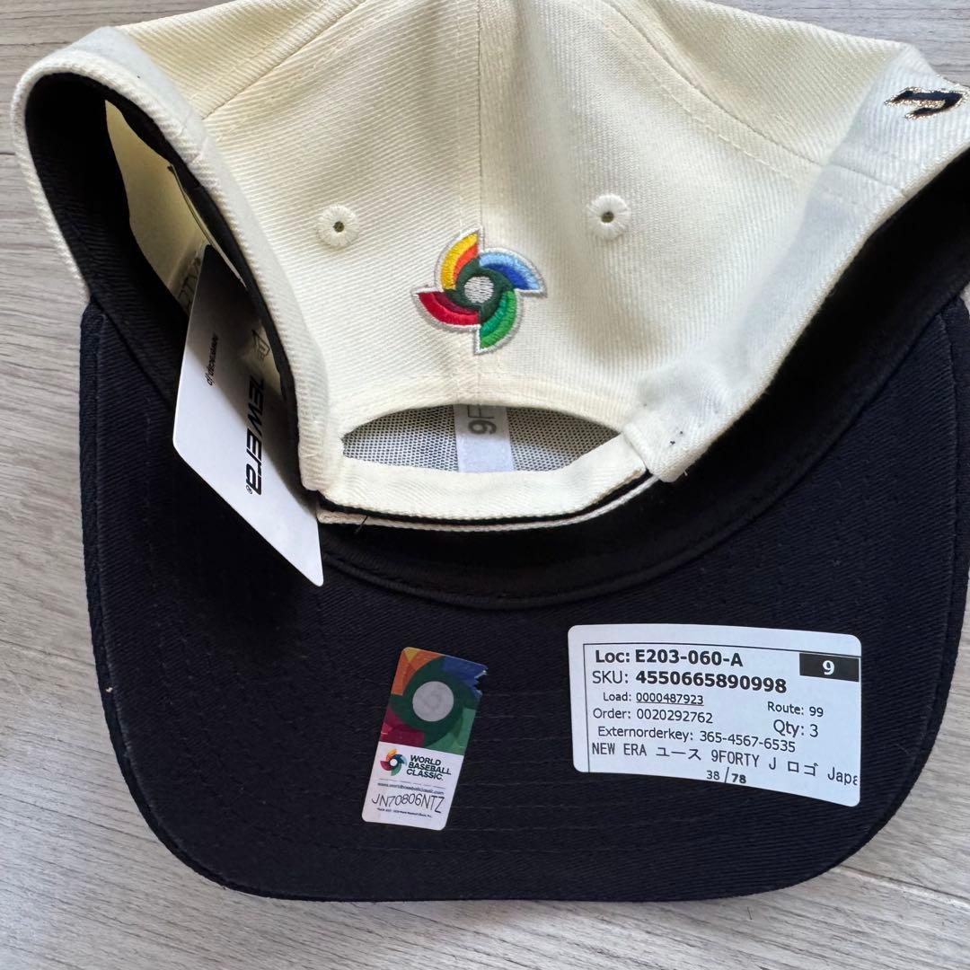 (新品)2026 WBC 日本代表 NEW ERA ユース キャップ