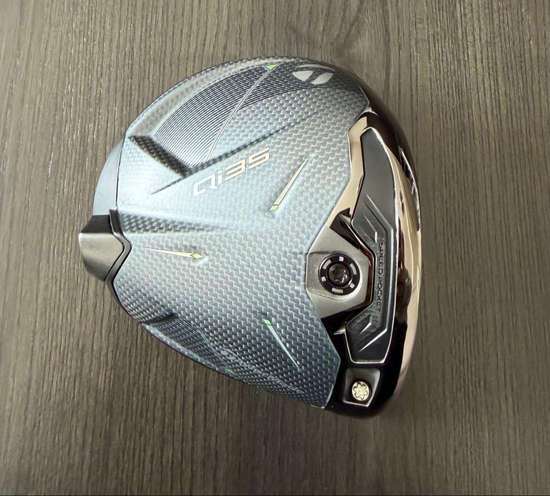 TaylorMade Qi35コア 10.5 ドライバー ヘッドのみカバー有り