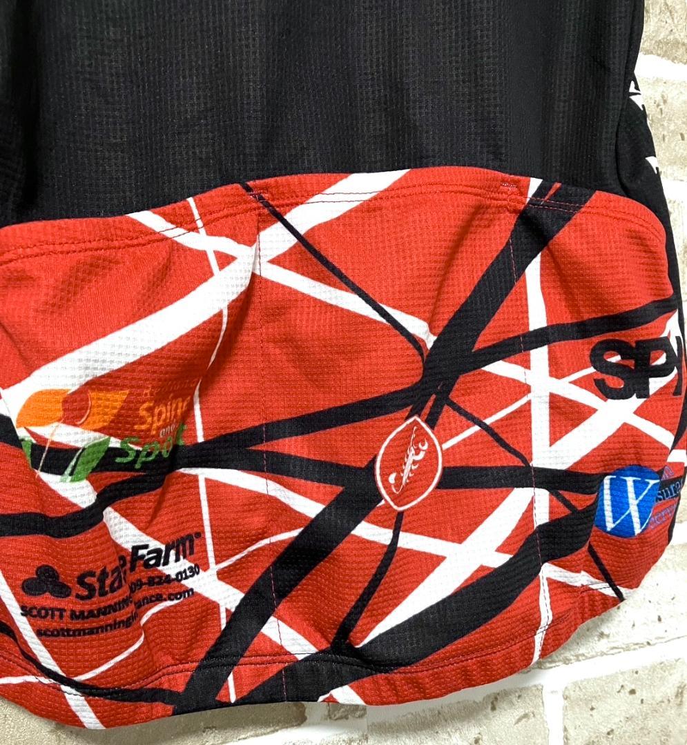 【24時間以内/匿名配送】良品 カステリ メンズ 半袖 サイクルジャージ L
