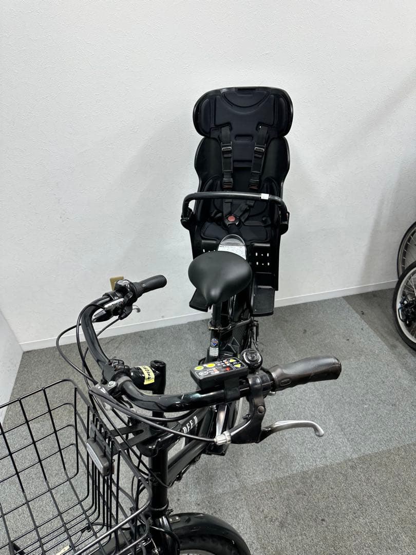 人気な車種　ブリヂストンhydee2 電動アシスト自転車　チャイルドシート付き
