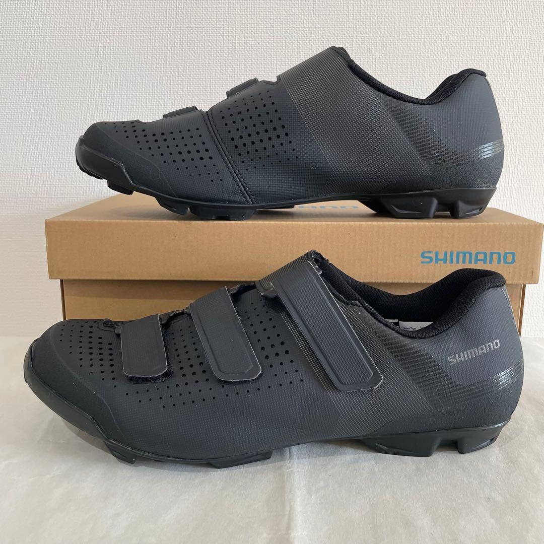 【美品】シマノSHIMANO サイクリングシューズ XC100 SPD 2021