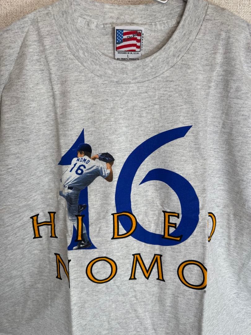USA製 ロサンゼルス ドジャーズ NOMO 野茂英雄 ヴィンテージ Tシャツ