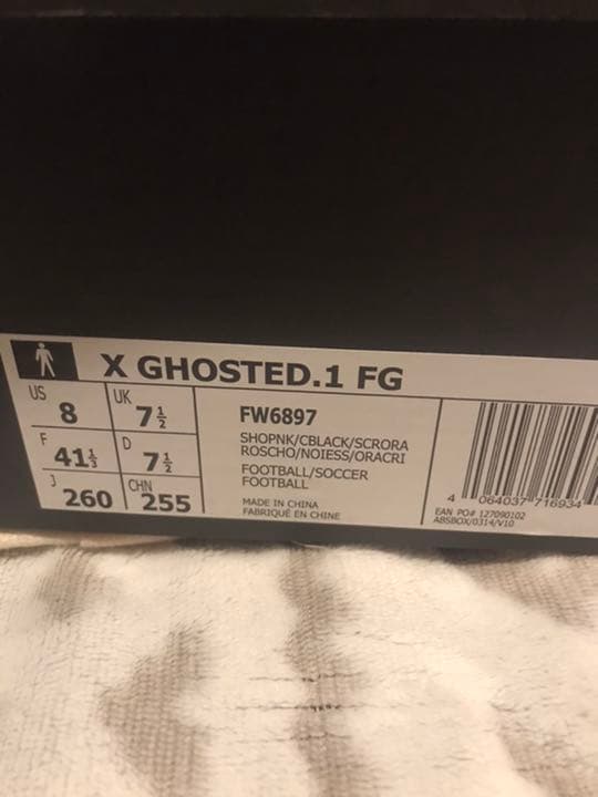 シューズ X GHOSTED.1 FG