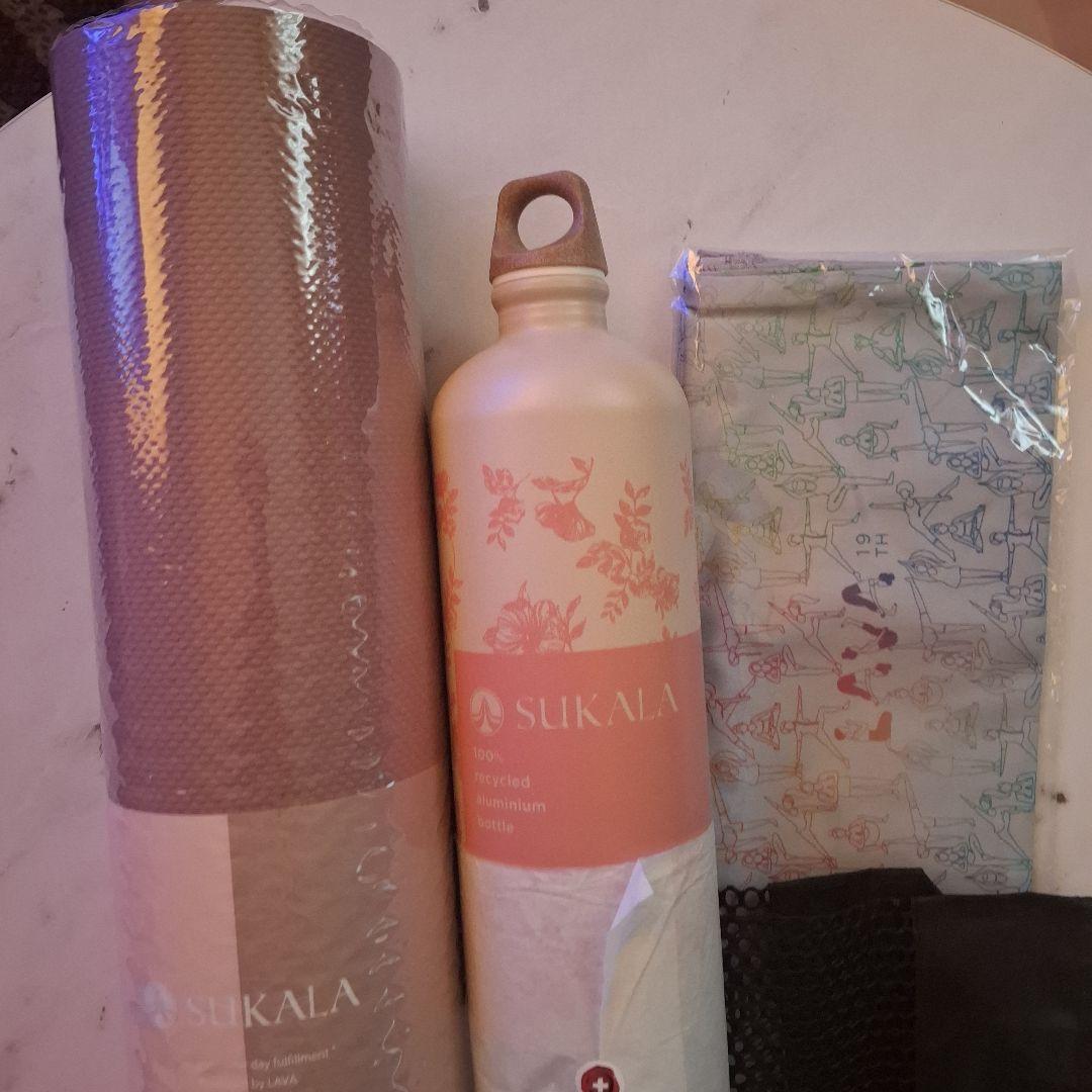 LAVA SUKALA スカーラ ヨガマット & 水素水ボトル 他 セット