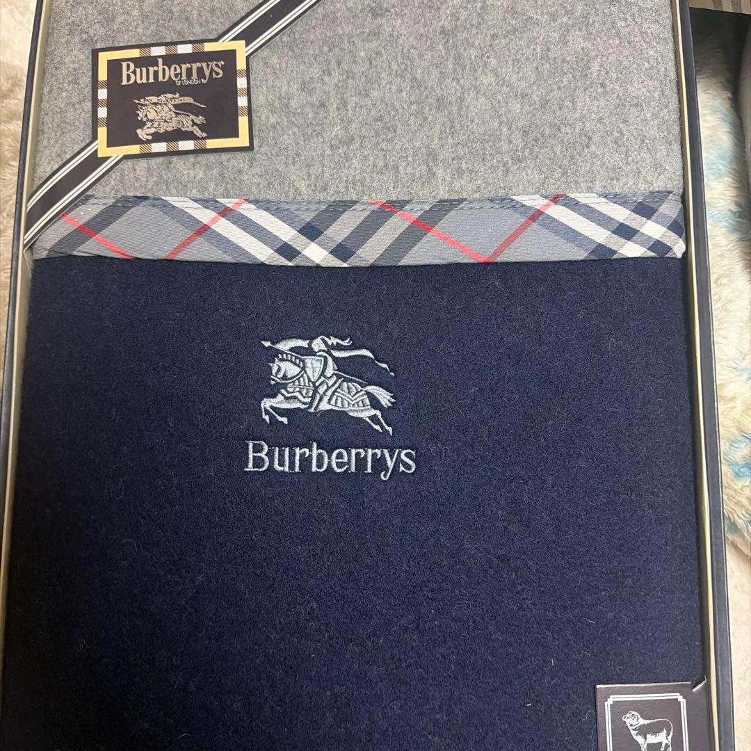 Burberry's ウール毛布140x200cm