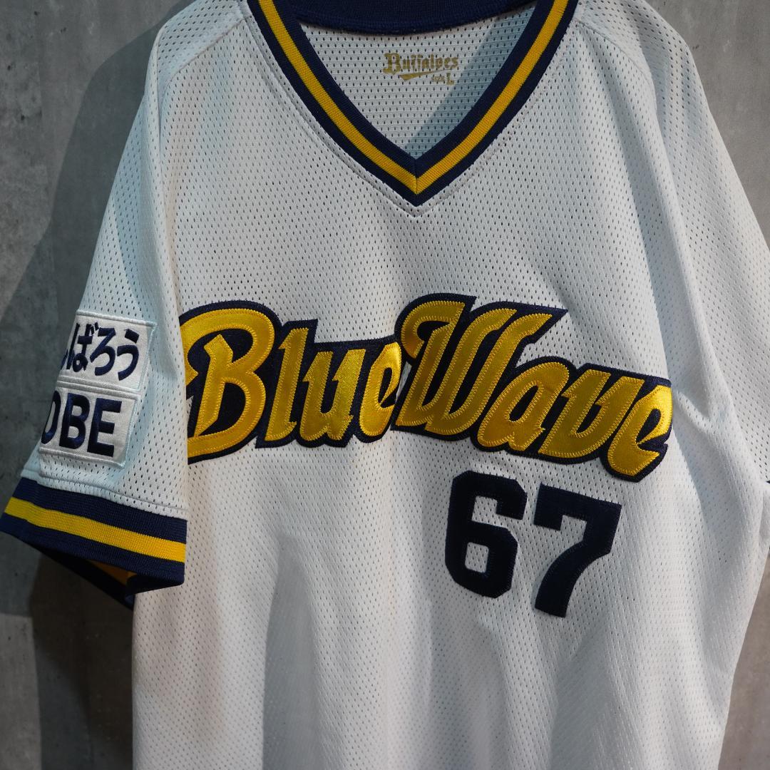 オリックス　バファローズ　ORIX BLUE WAVE 復刻　ユニフォーム　中川