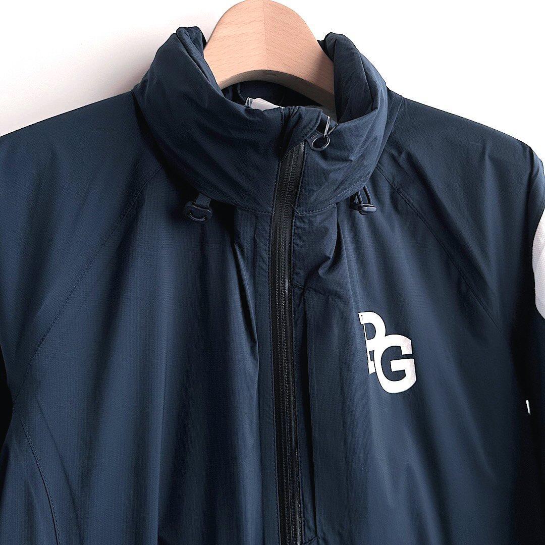 638 パーリーゲイツ ビックロゴレインワンピース定価44000円 ネイビー 1