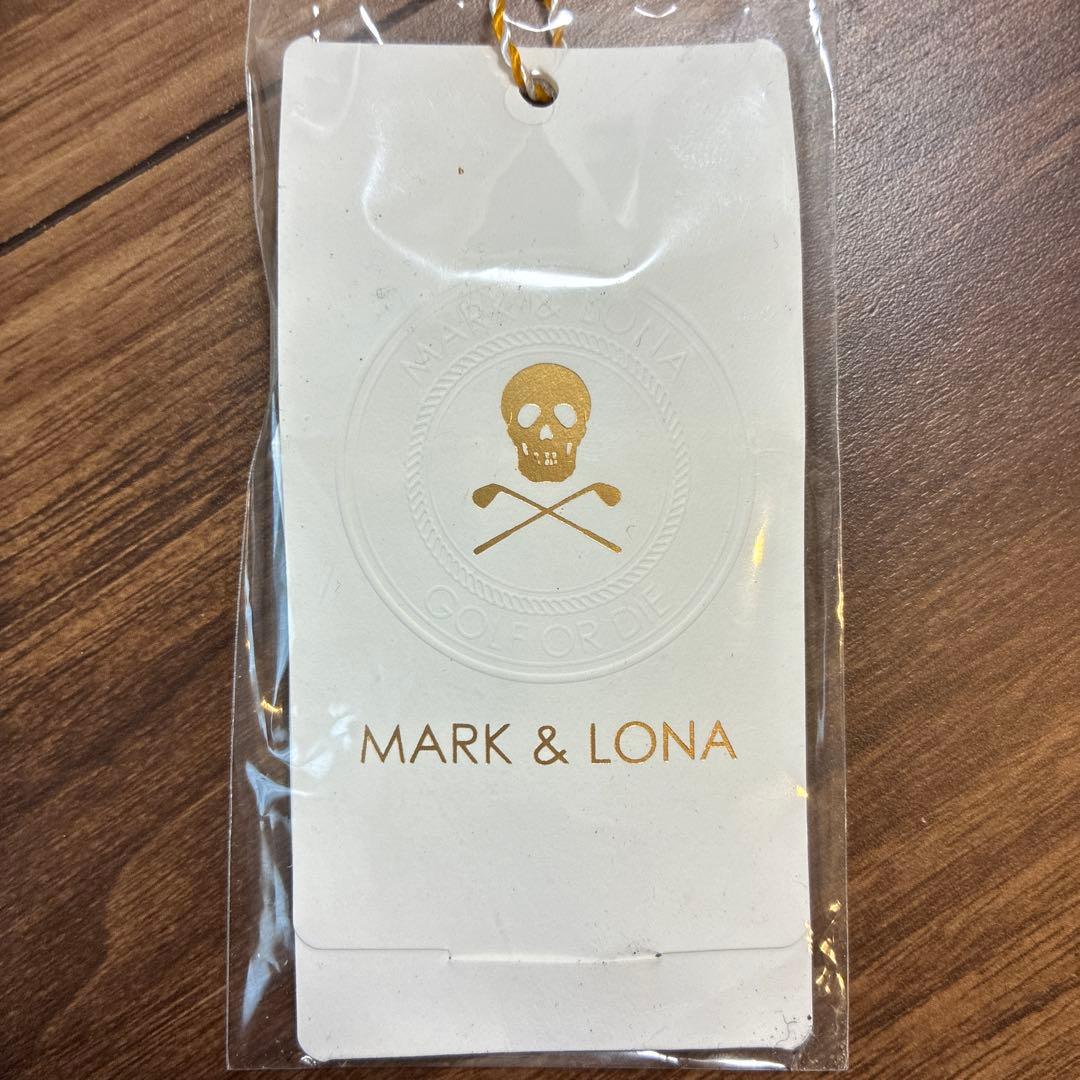美品！MARK & LONA カモフラージュ ラメノースリーブS ティー付き