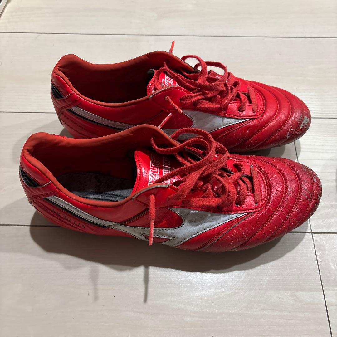 サッカー スパイク　ミズノ　モレリア2 Japan イグニションレッド 赤　限定