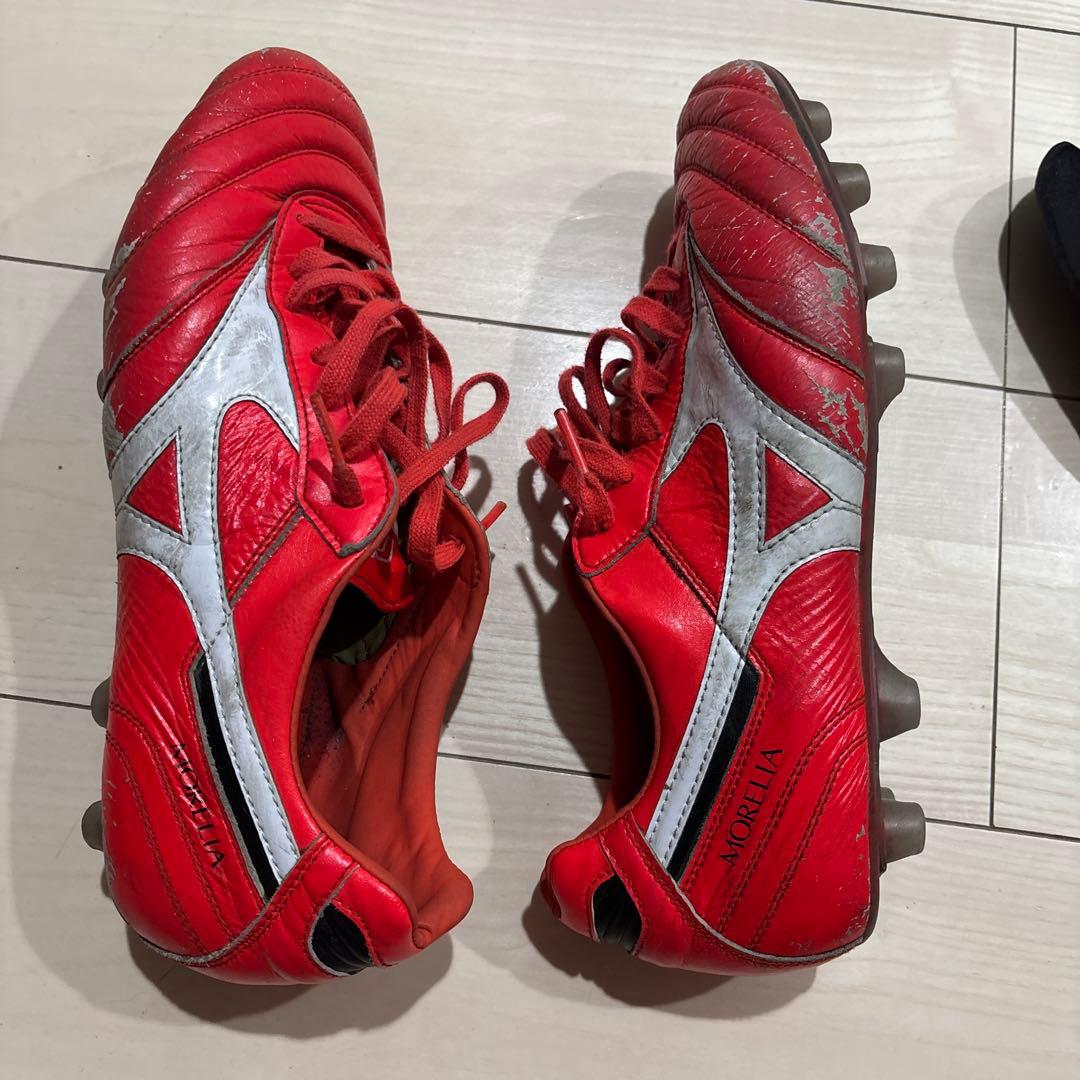 サッカー スパイク　ミズノ　モレリア2 Japan イグニションレッド 赤　限定