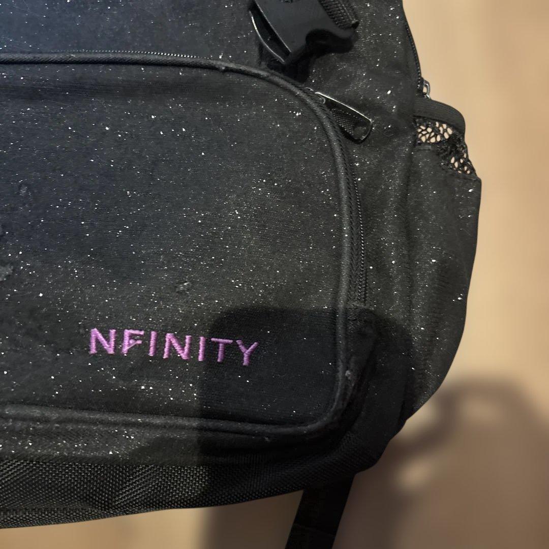 【今週までの販売】INFINITY グリッター リュック チアリーディング