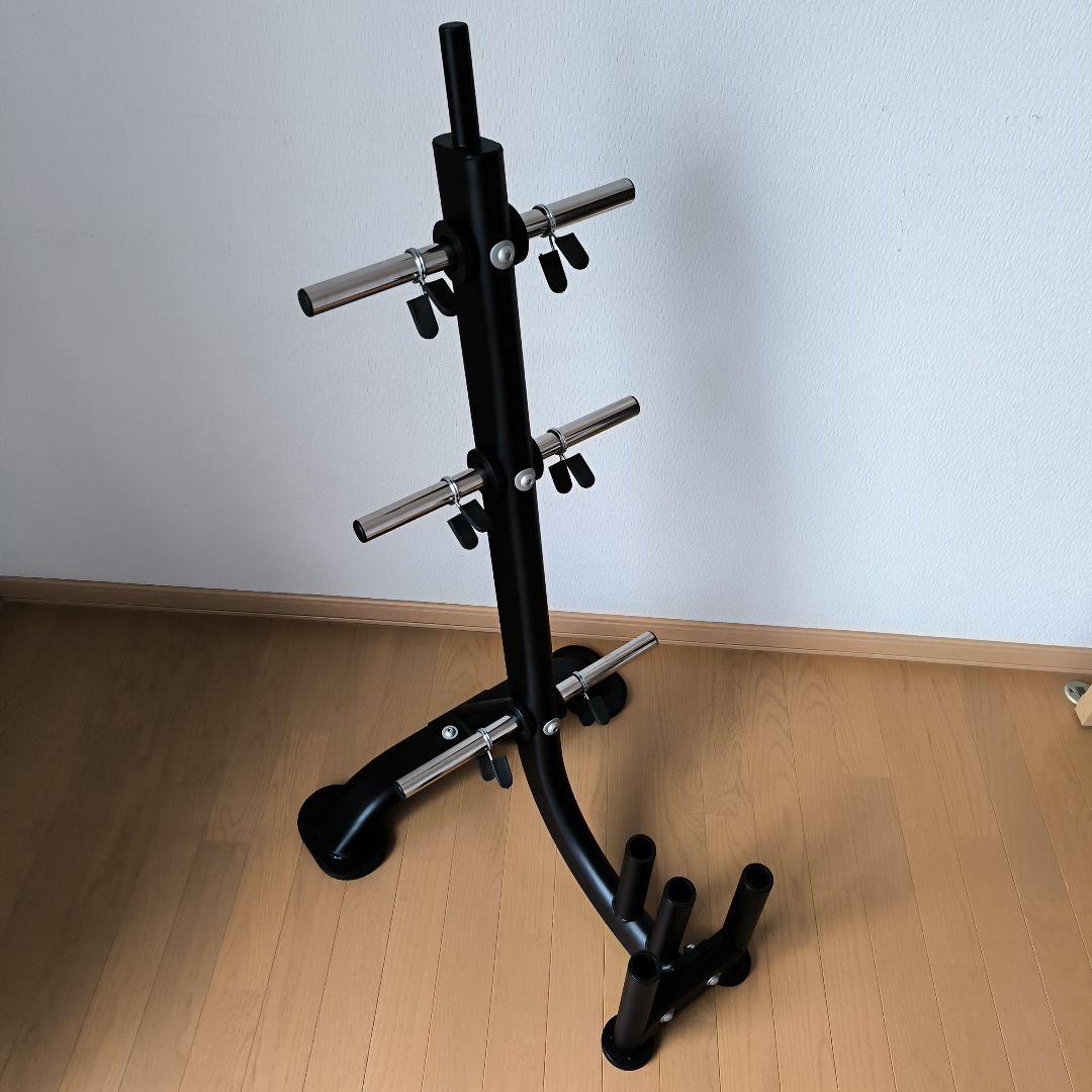 リーディングエッジ　プレートラック　ダンベル　バーベル用