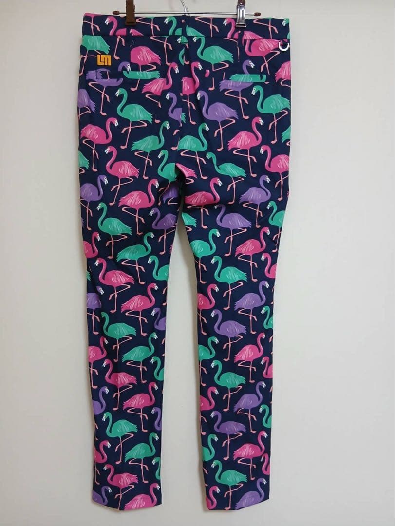 新品Loudmouth ラウドマウス メンズロングパンツワイルドフラミンゴズ
