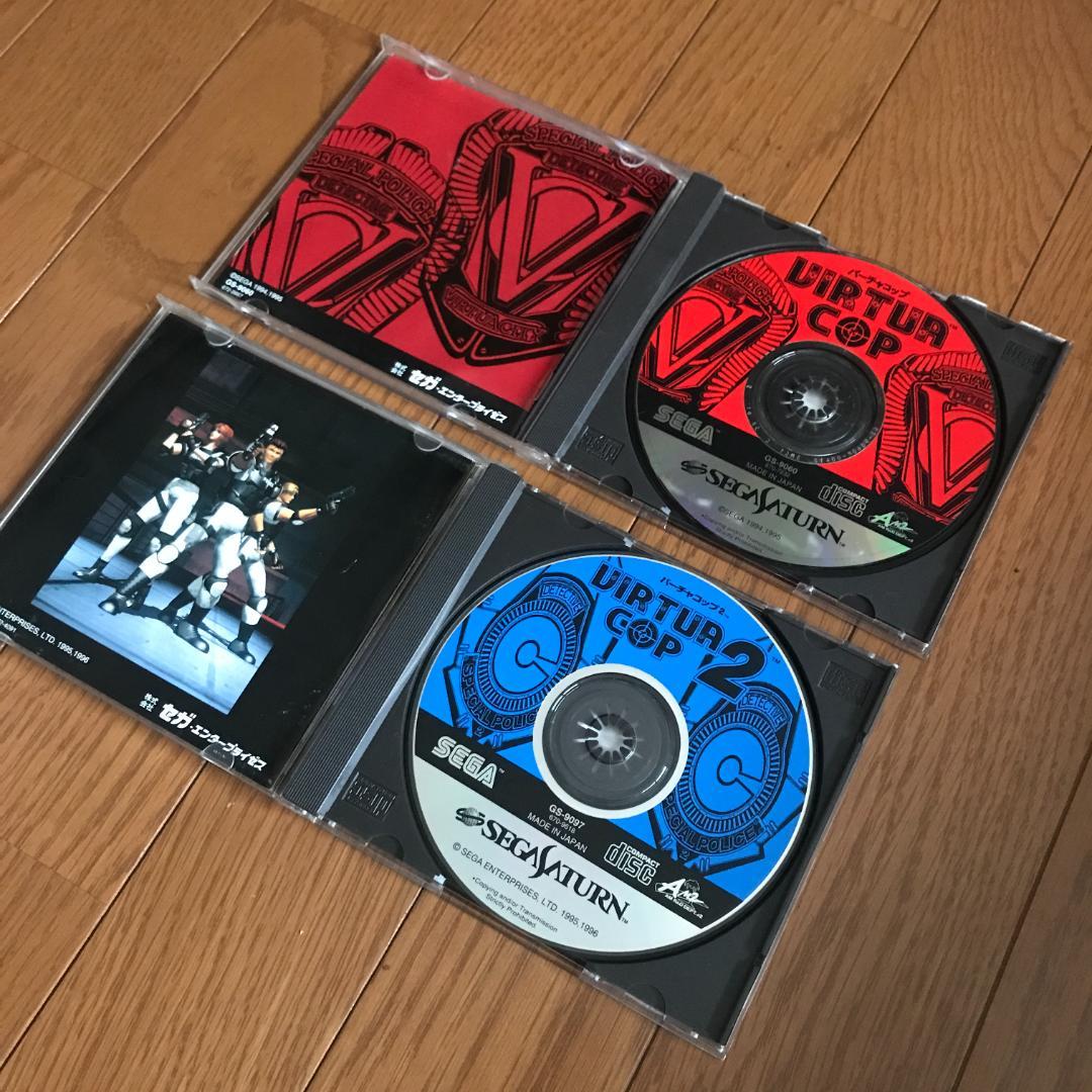 VIRTUA COP1&2 ２枚セット　ガン付き