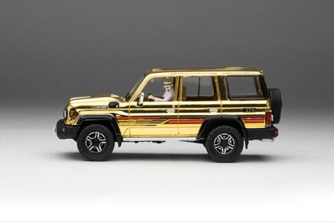 ランドクルーザー 70 アラブ仕様　特注品　ランクル70ミニカー1/64
