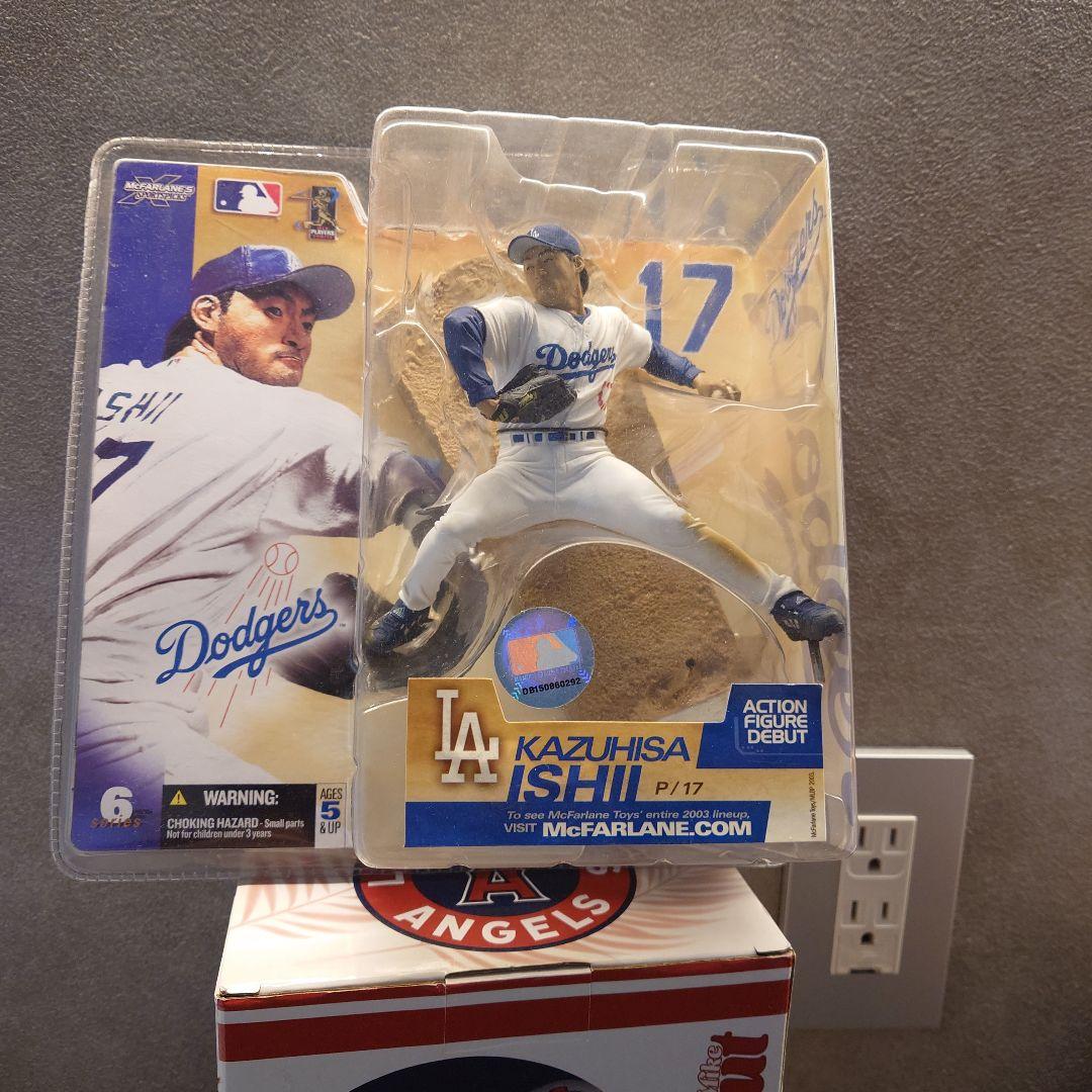 石井一久フィギュア & Ohtani/Trout ダブルボブルヘッド