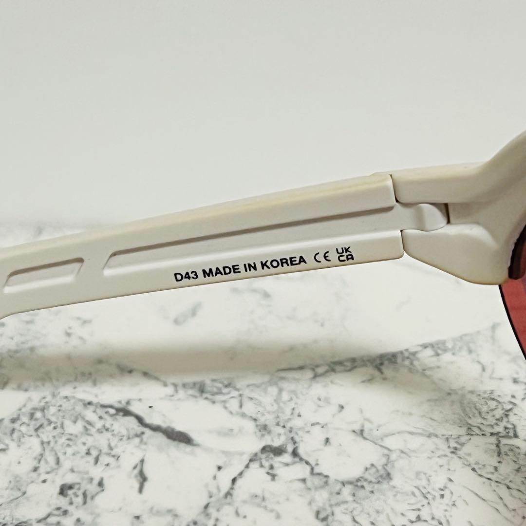 100% ワンハンドレッド サングラス S2 White HiPER Red