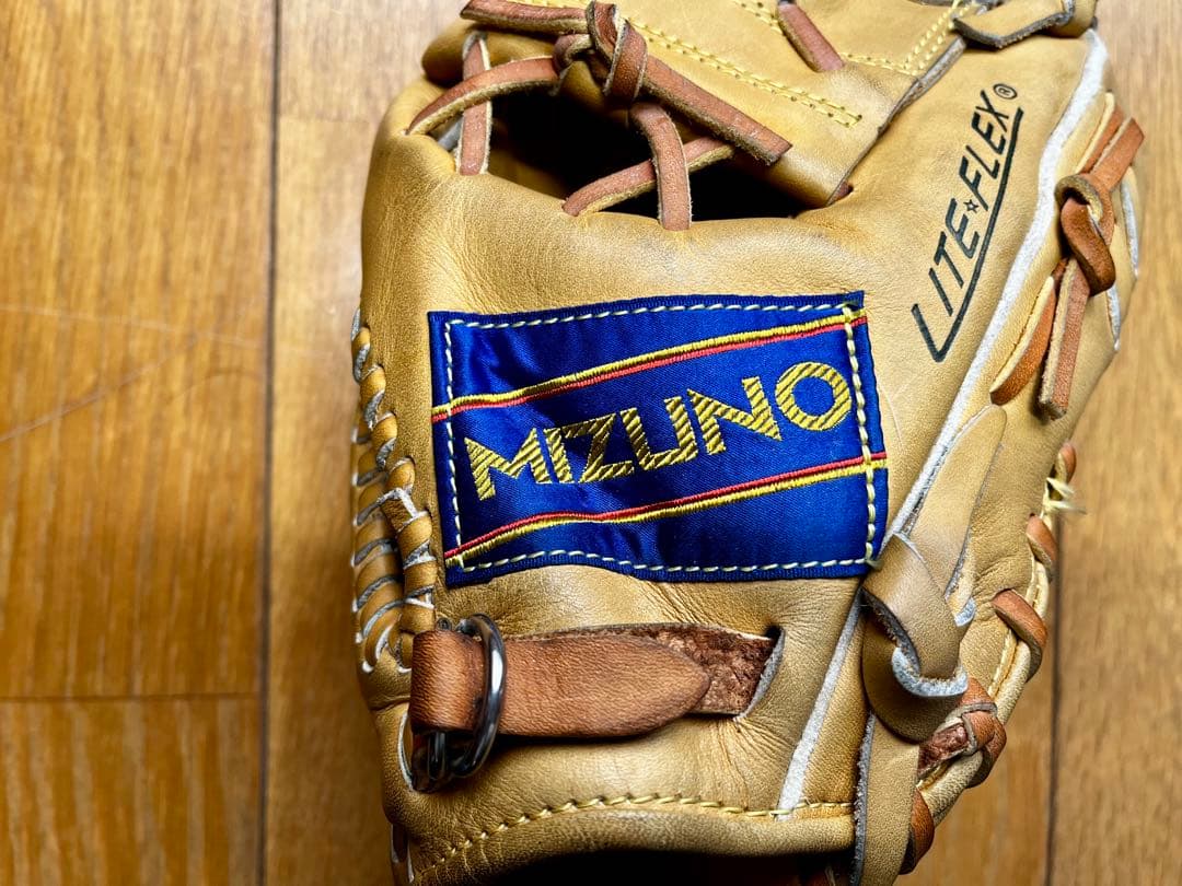 ミズノ　MIZUNO 青カップ　軟式用グローブ　デッドストック