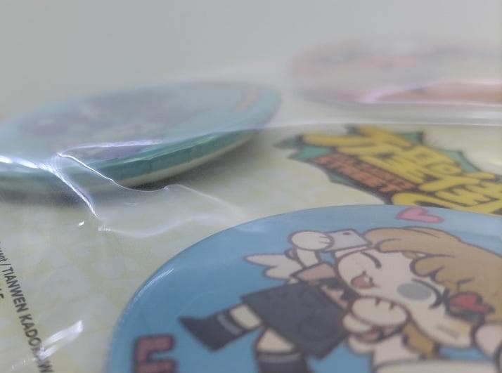 万聖街 全巻購入特典缶 アニメ描きおろしミニキャラ使用缶バッジセット