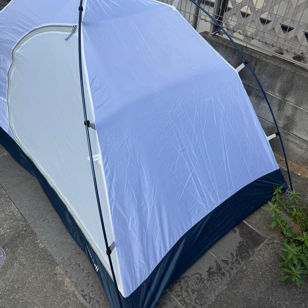 人気モンベル　クロノスドーム2 山岳テント　ブルー軽量コンパクト