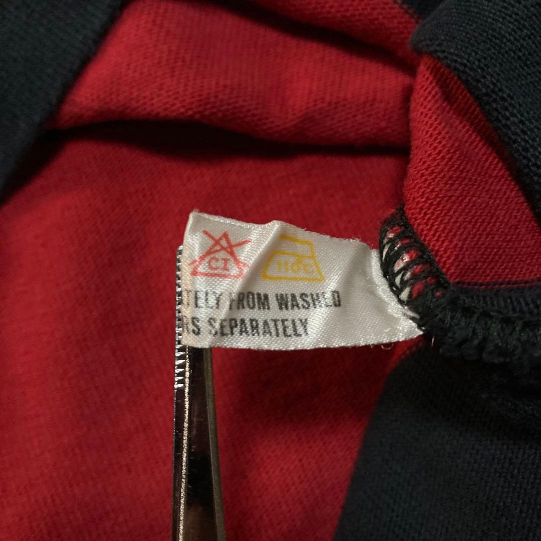 PolobyRalphLauren RugbyShirt 刺繍ロゴ 90s XL