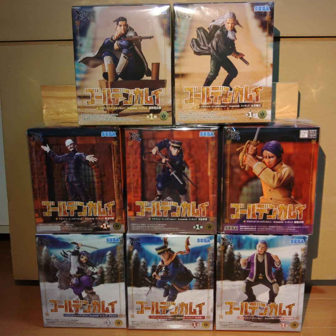 ゴールデンカムイ XrossLink フィギュア 8体セット