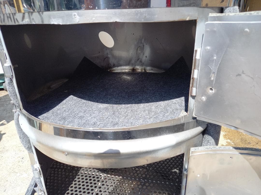 石焼き芋器　オールステンレス製
