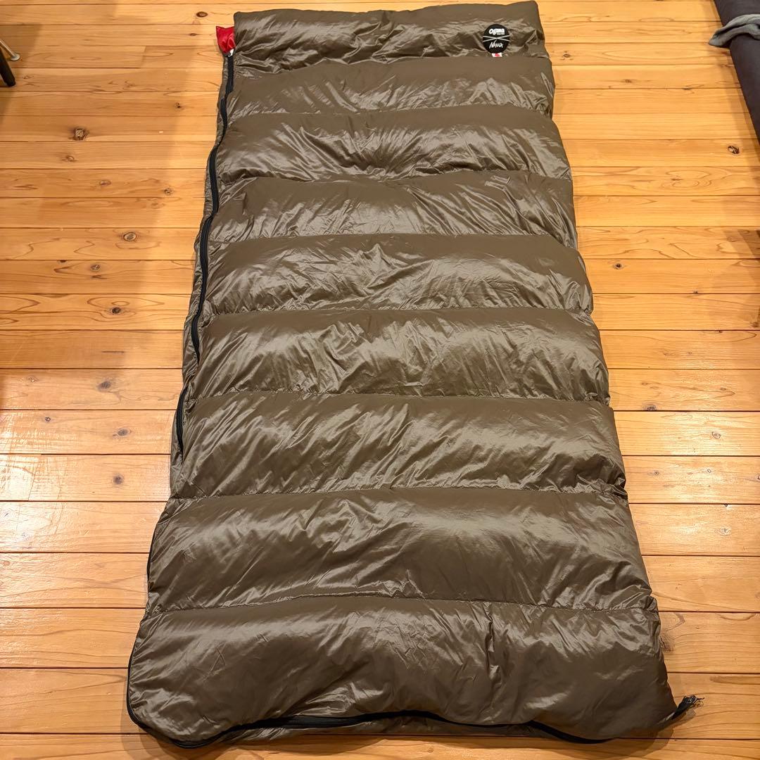 t*p様 美品 NANGA Ogawa別注 封筒型シュラフ400STD