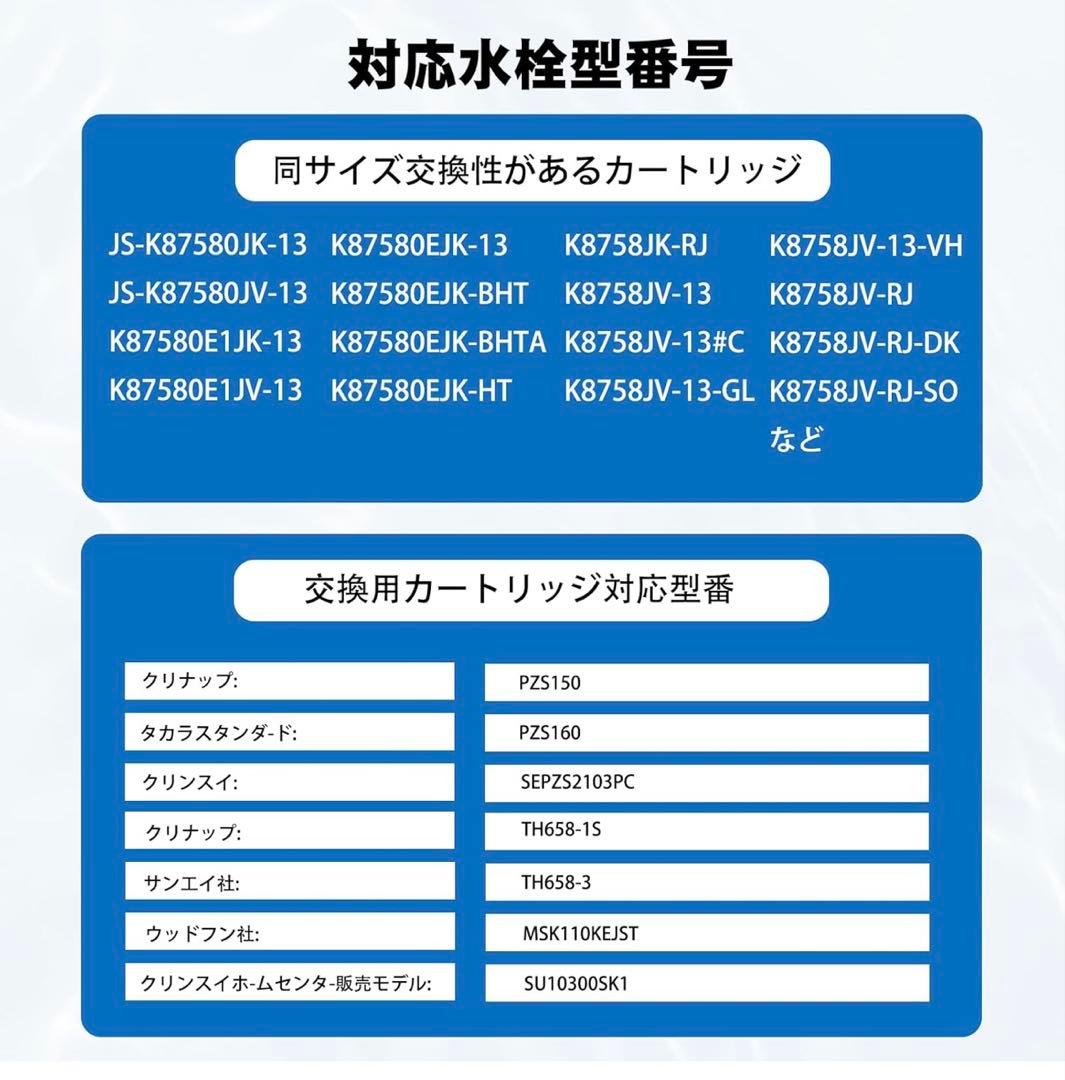 M71750M-1浄水器用交換カートリッジ 三本入り 互換品