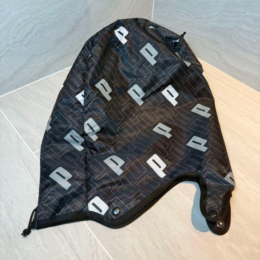 【美品】PUMA プーマ　ブラックロゴ　キャディバッグ