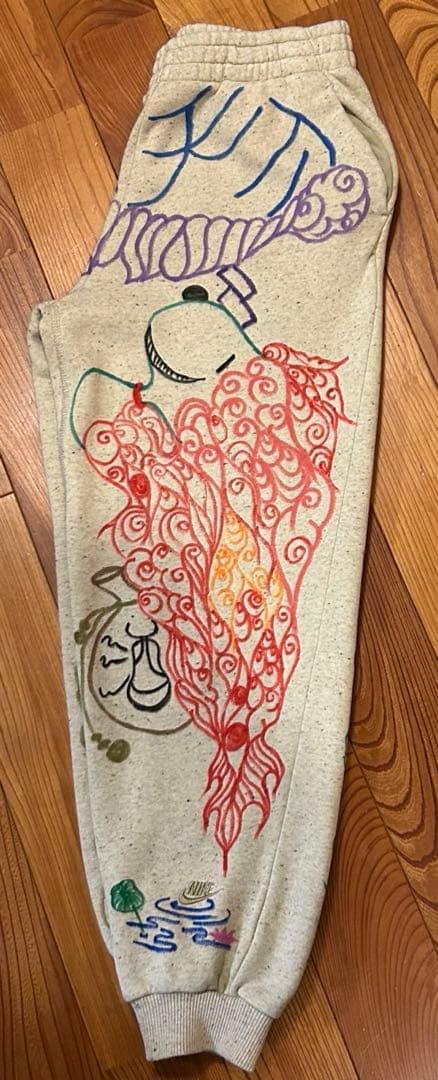ART 宗教画　スウェットパンツ　両面