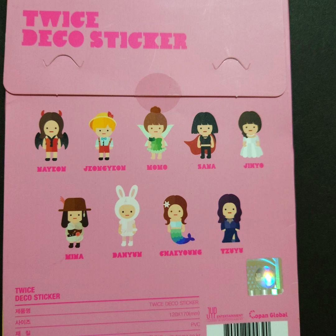 TWICE 希少 トゥドゥンイ TT デコステッカー