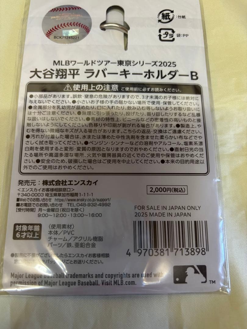 新品未開封★未使用★大谷翔平 ２０２３年★WBC ★イラストパーカー Lサイズ