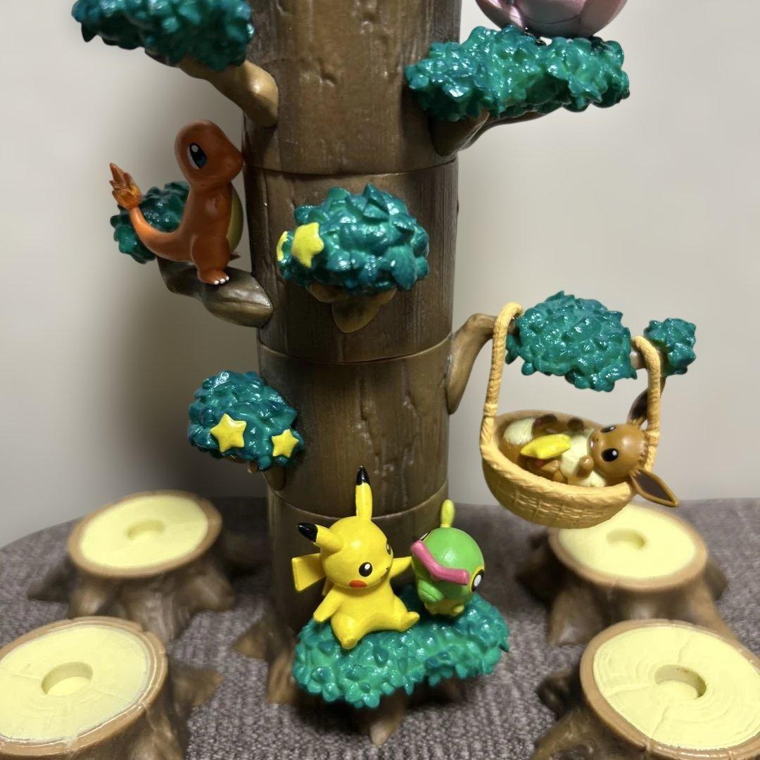 リーメントあつめて！かさねて！ポケモンの森2 流れ星の夜 8種コンプリートセット