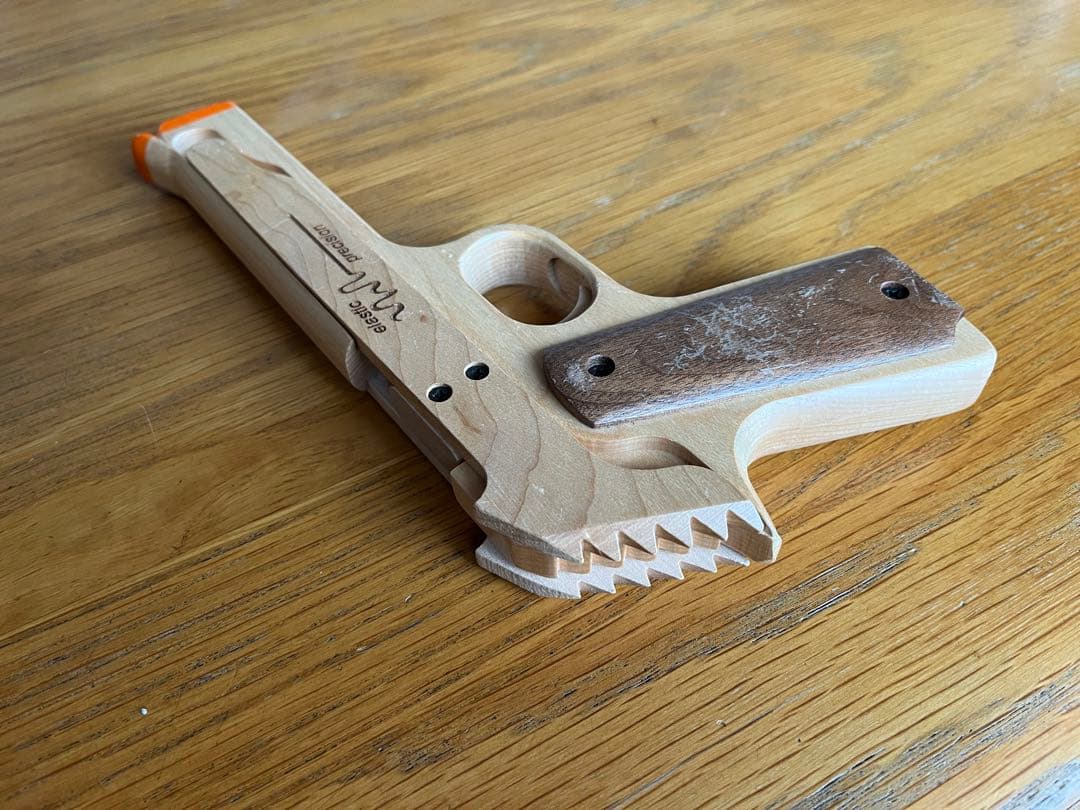 elastic precision model1911 輪ゴム銃
