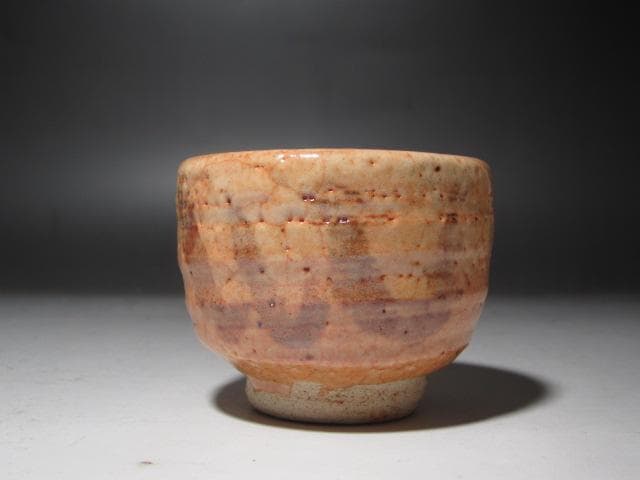 ★　加藤唐九郎　志野盃　温かみのある一品★x503