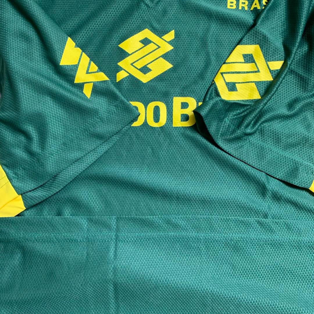 00s 未使用 タグ付 Olympikus バレーボール ブラジルゲームシャツ
