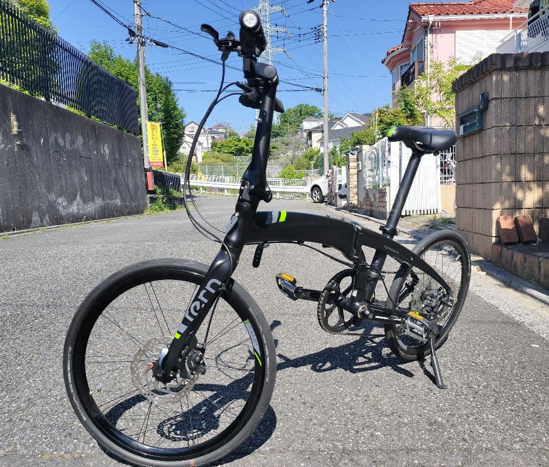 Tern verge p10 サテンブラック