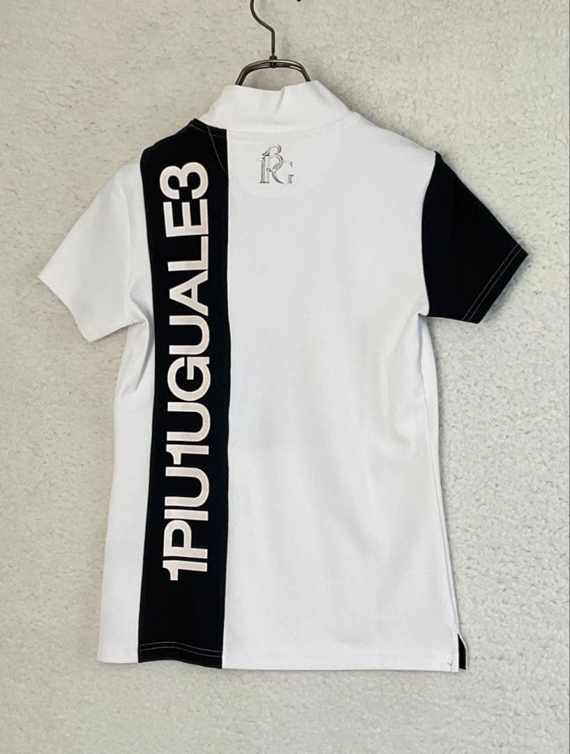 1piu1uguale3 ゴルフ モックネックシャツ