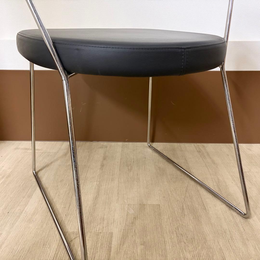 ②Calligaris カリガリス コヌビア ニューヨーク レザー チェア