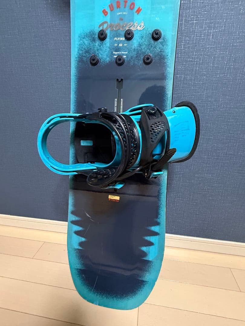バートン メンズ スノーボード セット プロセス マラビータ ビンディング