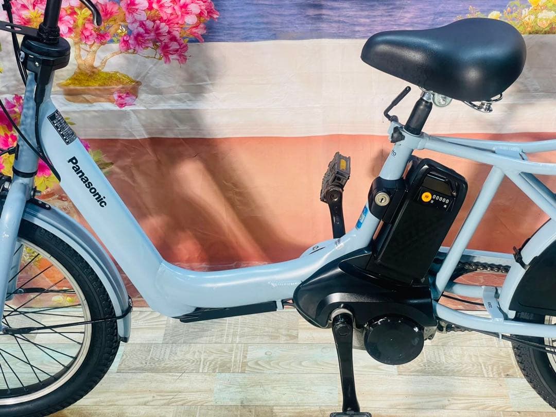 ギュットアニーズ⭐️16AH！パナソニック子供乗せ電動アシスト自転車Y3269